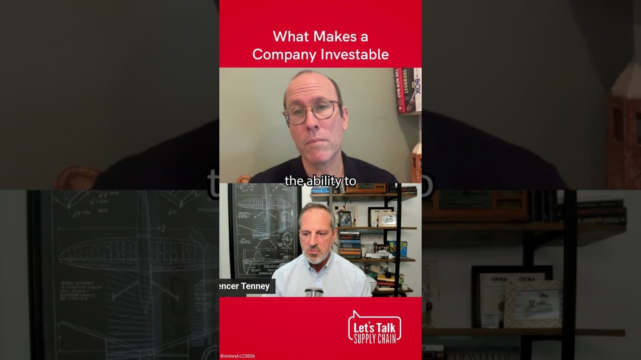 What Makes a Company Investable #shorts