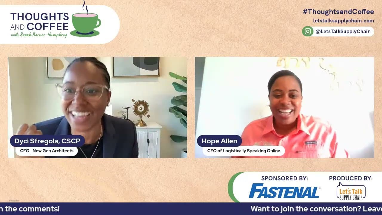 377: How AI is Improving Supply Chain Sustainability, with Dyci Sfregola and Hope White