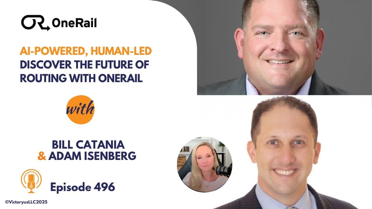 496: AI-Powered, Human-Led – Discover the Future of Routing, with OneRail