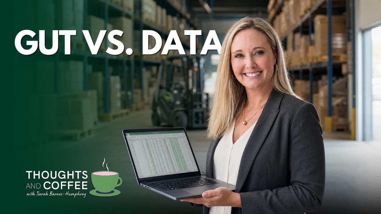 Your Gut Is Running Your Supply Chain. What Is That Actually Costing You? 📱