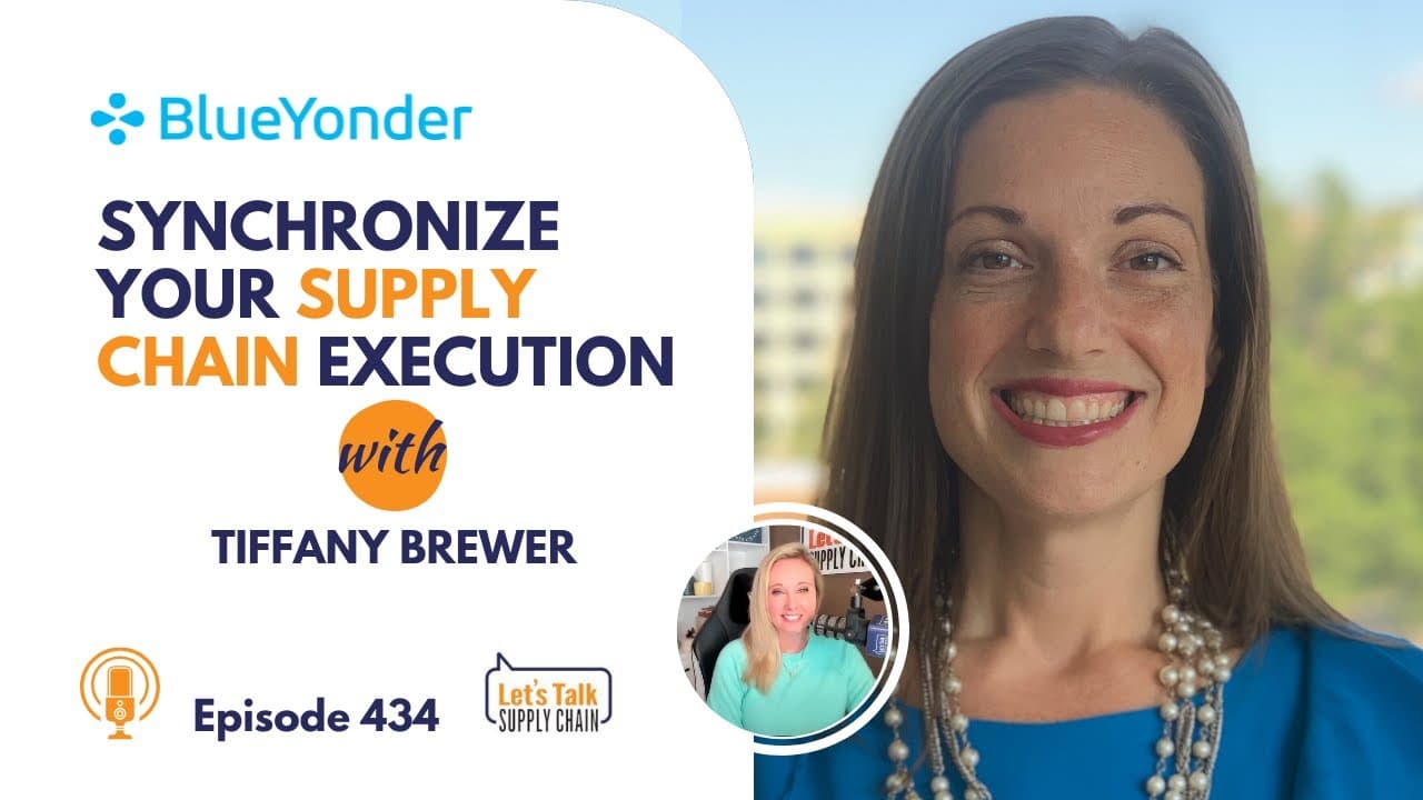 434: Synchronize Your Supply Chain Execution, with Blue Yonder