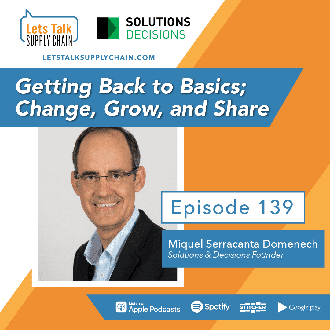 Episode 139 – Getting Back to Basics; Change, Grow and Share