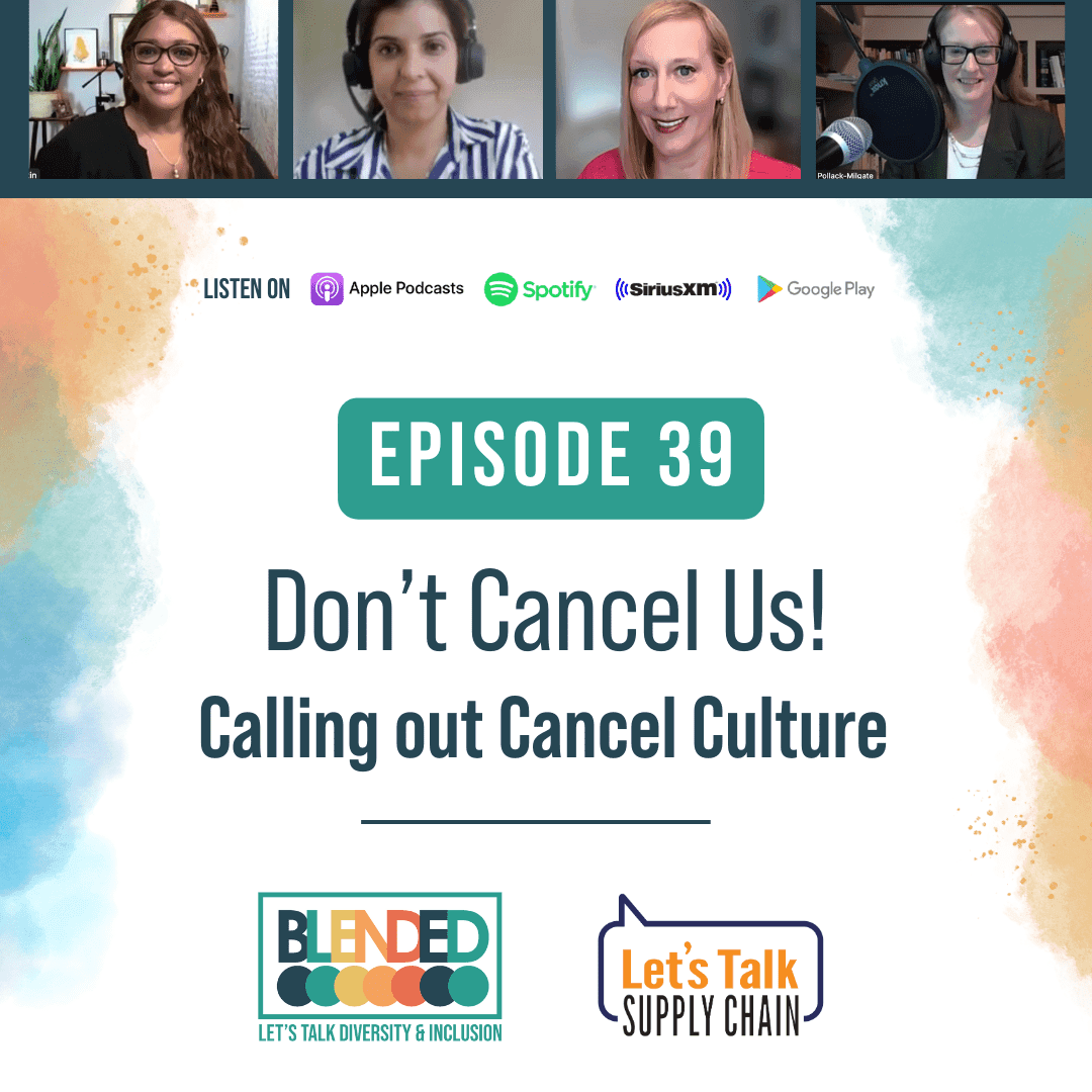 381 – Blended: Don’t Cancel Us! Calling out Cancel Culture