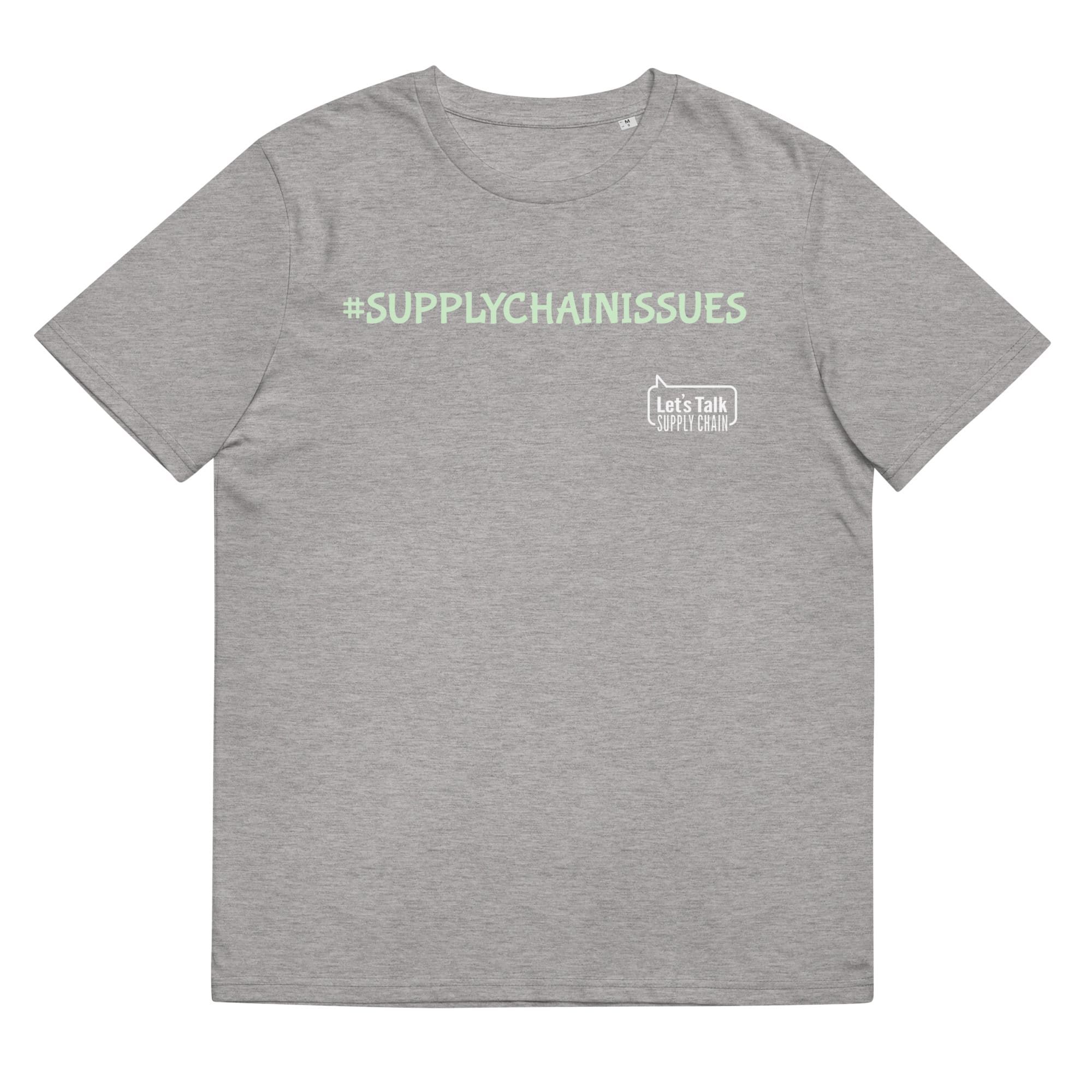 #Supply chain issues organic cotton T-shirt - Image 3