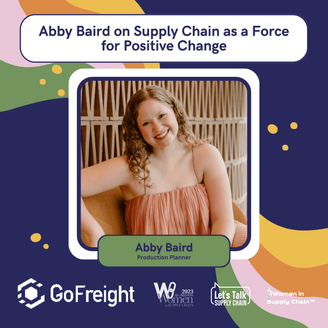 Supply chain enthusiast and production planner Abby Baird shares how wanted to make a positive impact for others led her to a career in supply chain.