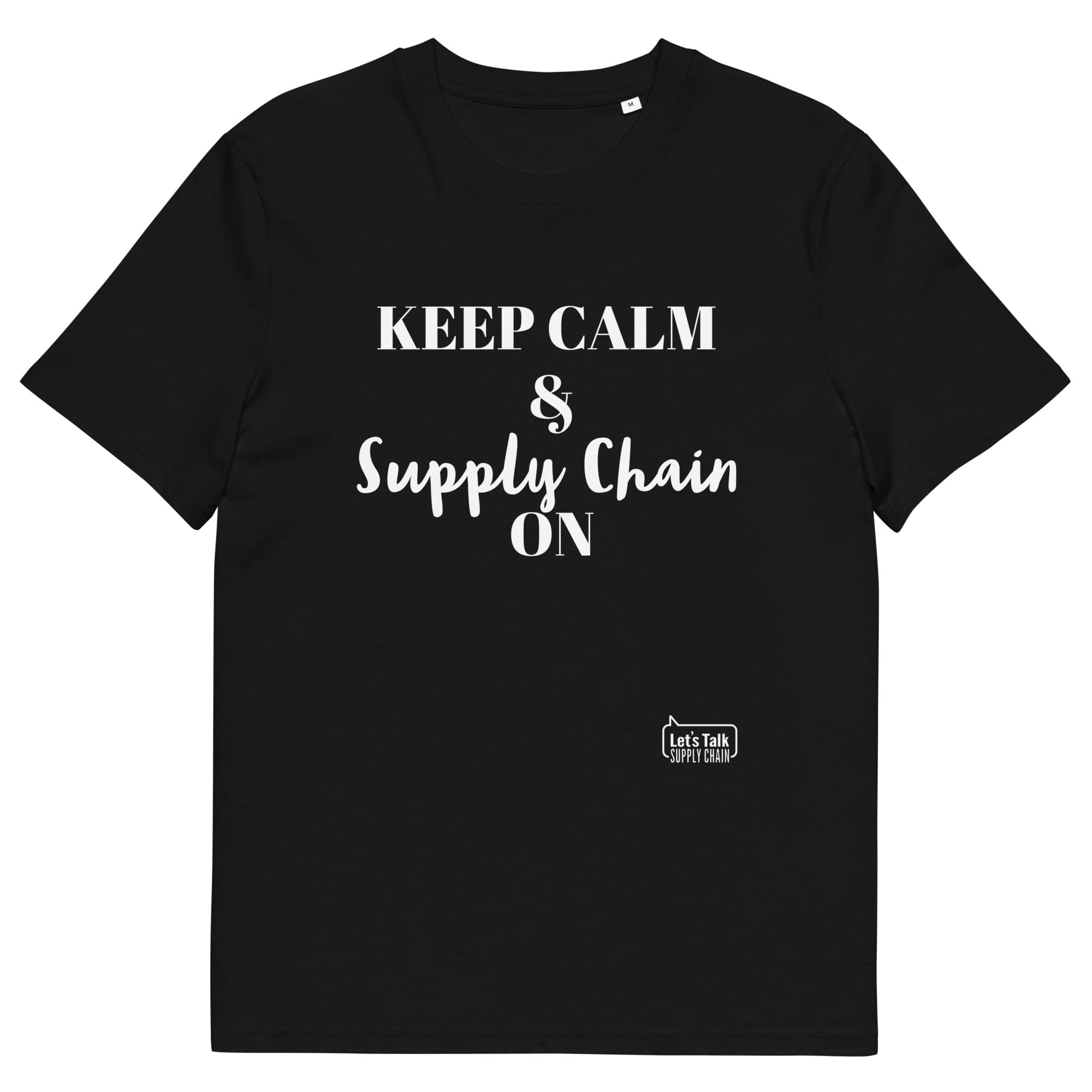 Unisex Organic Keep calm and supply chain on - Image 3