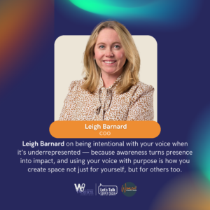 Leigh Barnard shares her career experience and how she wants to help more women join the supply chain industry.